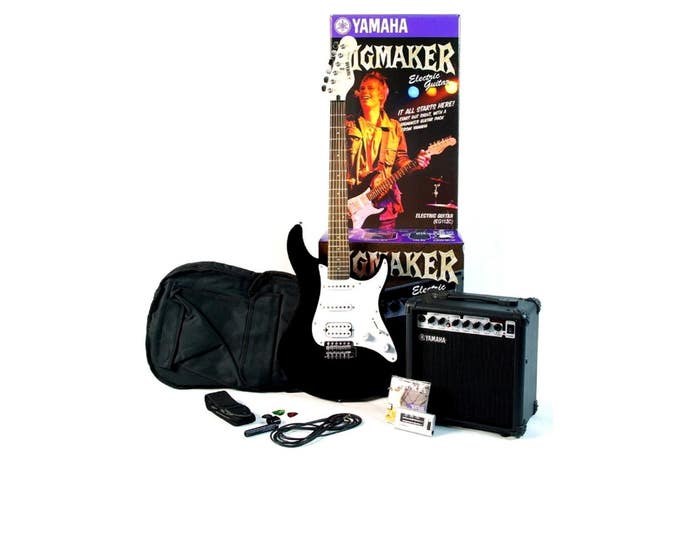 Yamaha Eg-112G Electric Guitar Starter Pack Black