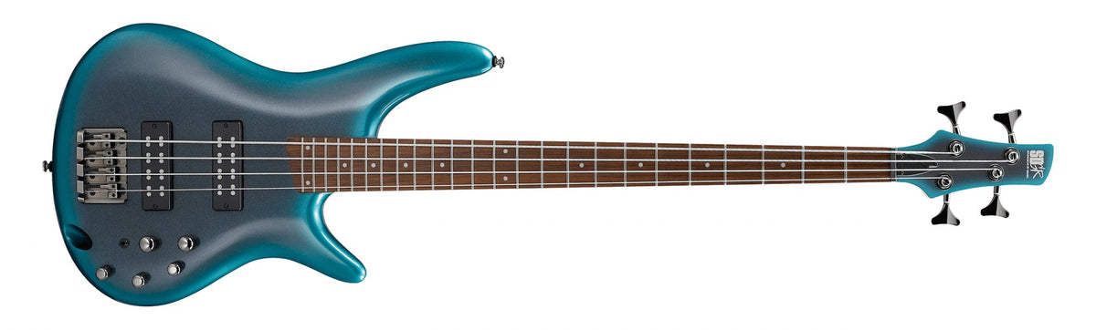 Ibanez SR300E Electric Bass, Cerulean Aura Burst