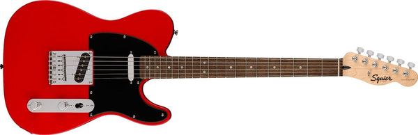 Fender Squier Sonic Telecaster Electric Guitar, Laurel Fingerboard, Black Pickguard, Torino Red