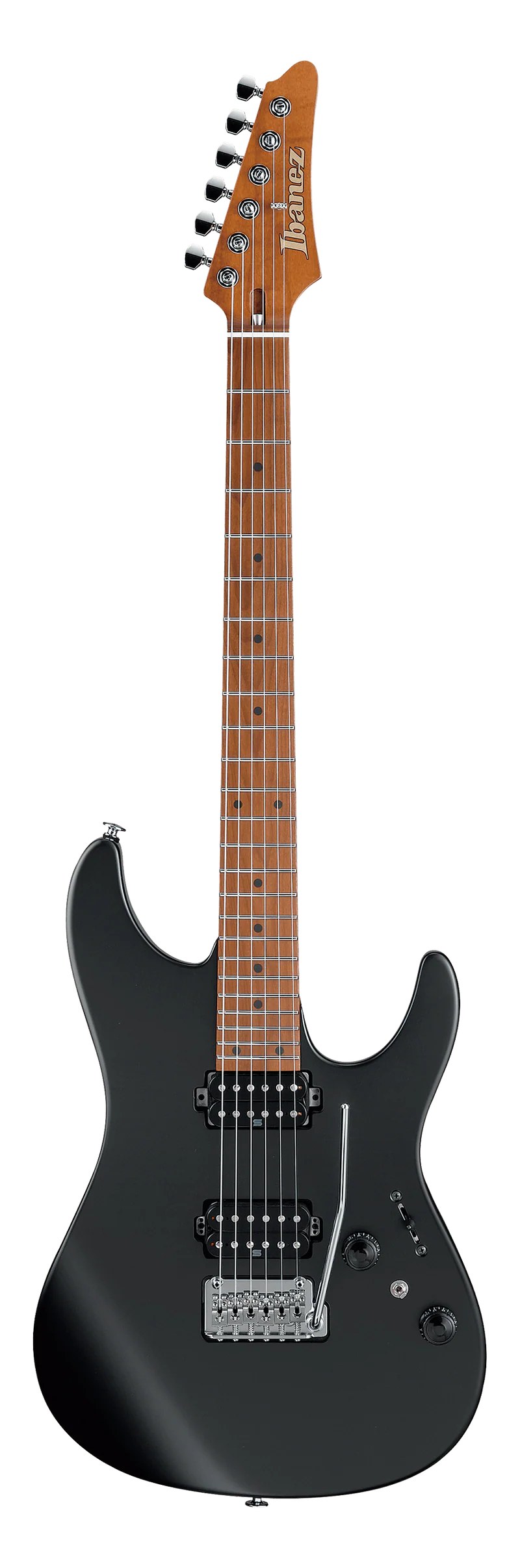 Ibanez Prestige AZ2402 Electric Guitar - Black Flat