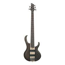 Ibanez BTB Standard BTB605 5-string Bass Guitar - Transparent Gray Flat