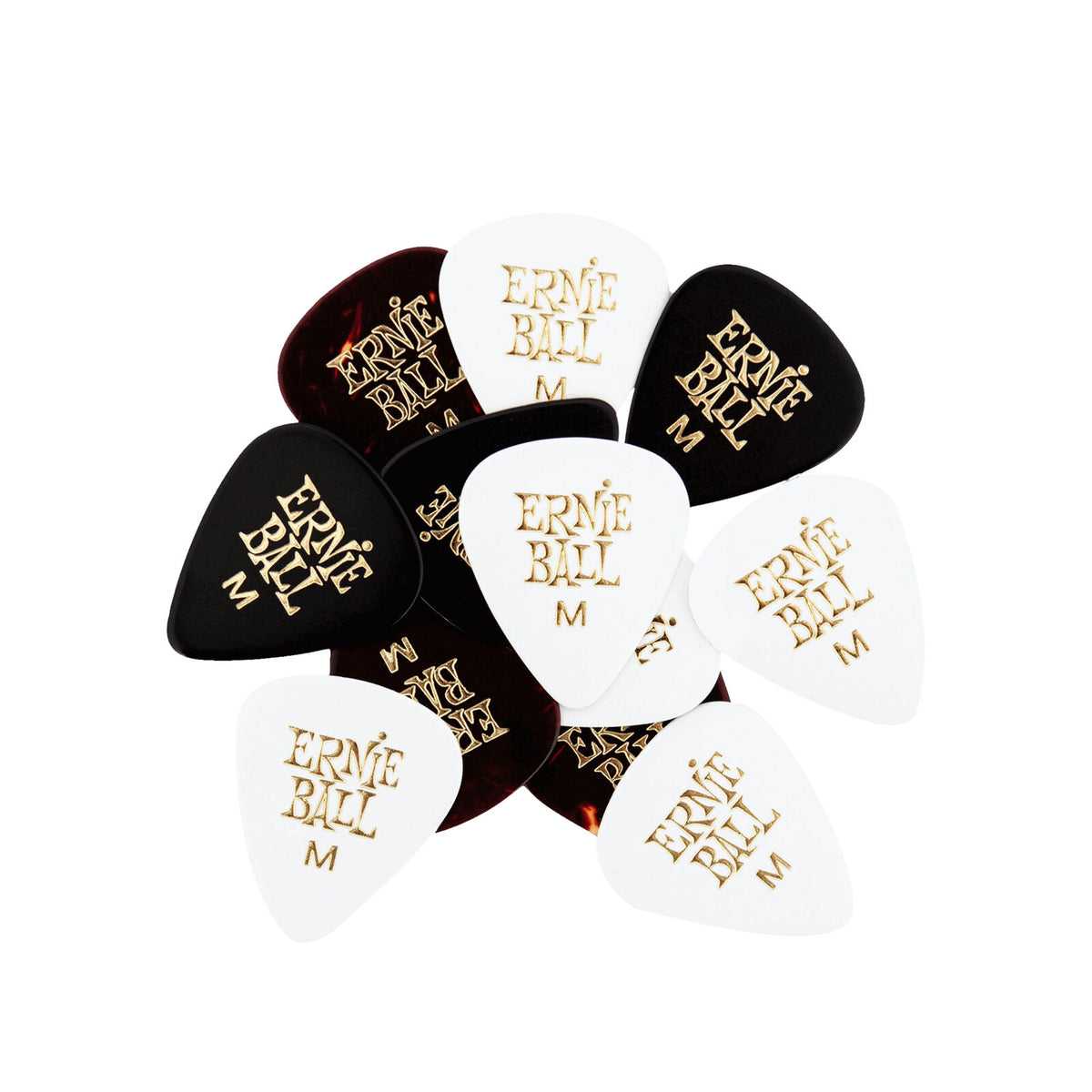 9178-ERNI BALL 12 ASSORTED MEDIUM PICKS