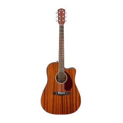 Fender CD-140SCE Dreadnought 6 String Acoustic Guitar Right Hand All Mahogany