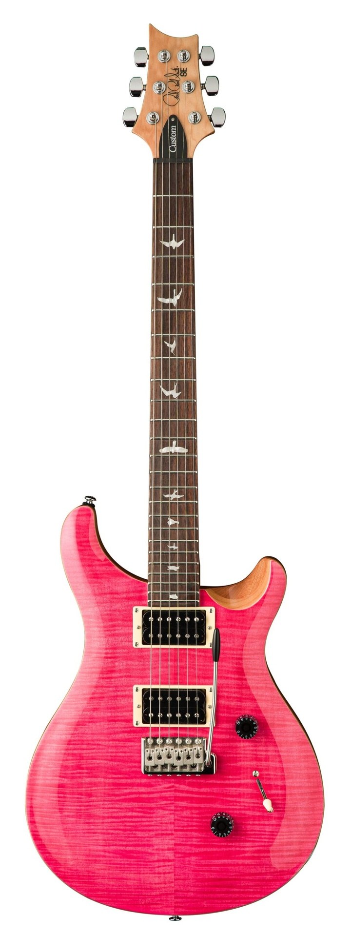 PRS Guitars 6 String SE Custom 24, Bonnie Pink
