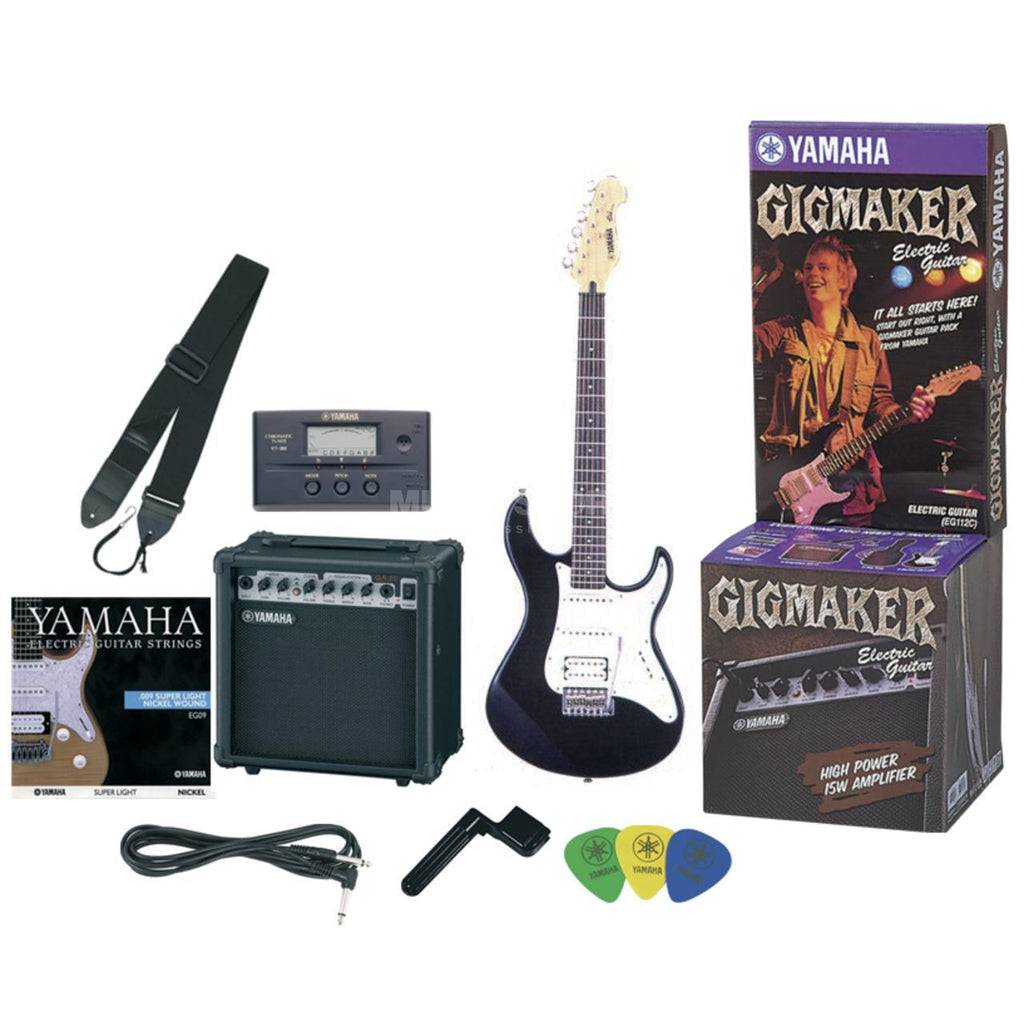 EG112GPII METALLIC BLUE YAMAHA ELECTRIC GUITAR PACKAGE