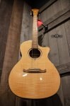 Fender FA-345CE Auditorium Natural Acoustic Guitar