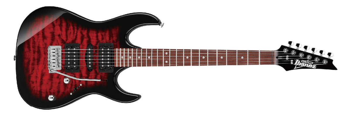 Ibanez Gio RX70QA Electric Guitar Quilted Red