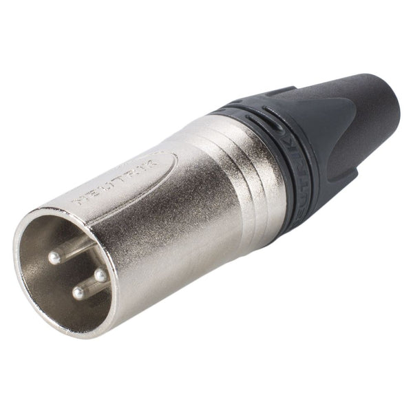 NEUTRIK® XLR, 3-pole , metal-, Soldering-male connector