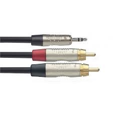 Stagg NYC3/MPS2CMR 10-Inches Speaker Cable