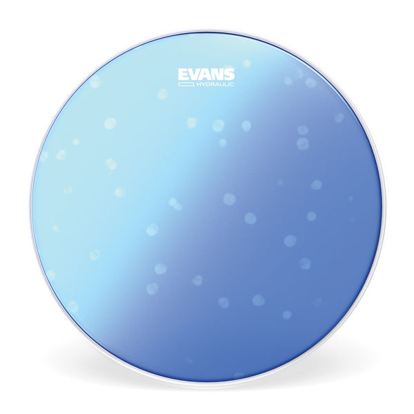 Evans Hydraulic Blue Snare Batter Drum Head, 14 Inch