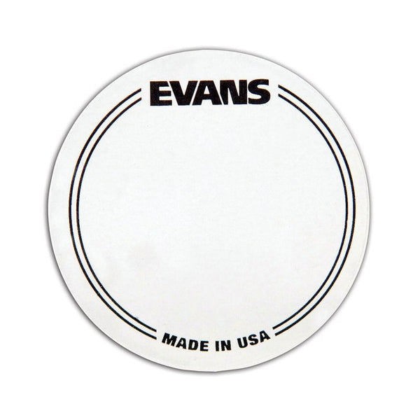 Evans Clear Poly Bass Drum Patch EQPC1 2-pack