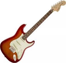 Squire Stratocaster Standard Cherry Sunburst