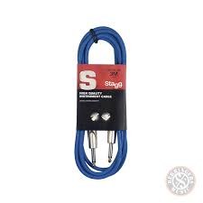 Stagg SGC3DL CBL Instrument Cable, BLue