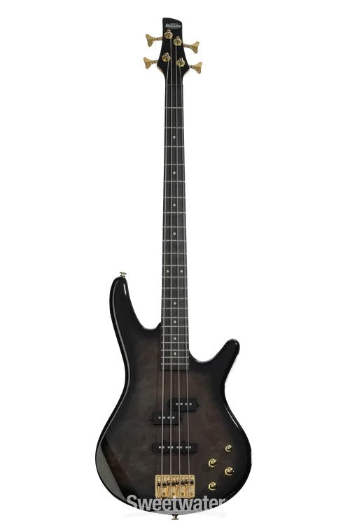Ibanez Gio GSR200PC Bass Guitar - Transparent Pale Black Burst