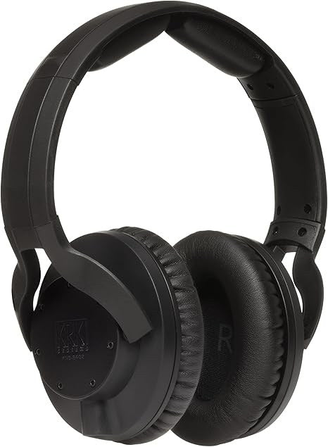 KRK KNS 8402 Studio Mixing/Mastering Headphones, Black