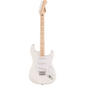 fender Squire Squier Sonic Stratocaster HT Maple Fingerboard White Pickguard White