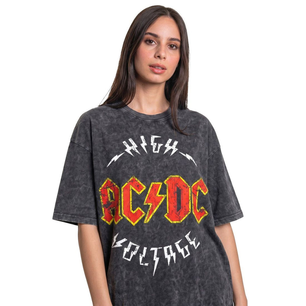 ACDC washed oversized tshirt