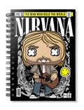 nirvana pop art notebook