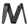Fender Artisan Crafted 2.5" Leather Guitar Strap - Black