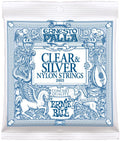 [2403] Ernie Ball Ernesto Palla Nylon Classical Clear & Silver Strings for Acoustic Classical Guitar