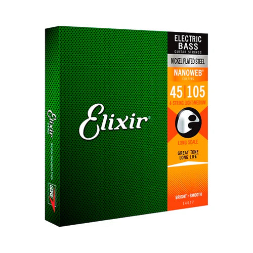 Elixir BASS-4 NANOWEB LIGHT