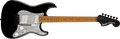 fender Squire Contemporary Stratocaster Special Roasted Maple Fingerboard Silver Anodized Pickguard Black