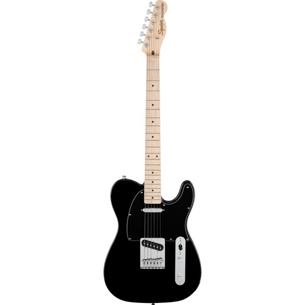 fender Squire FSR Affinity Series Telecaster Maple Fingerboard Black Pickguard Black