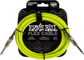 Ernie Ball Instrument Cable, 1/4" Mono, Green, 10ft (P06414)