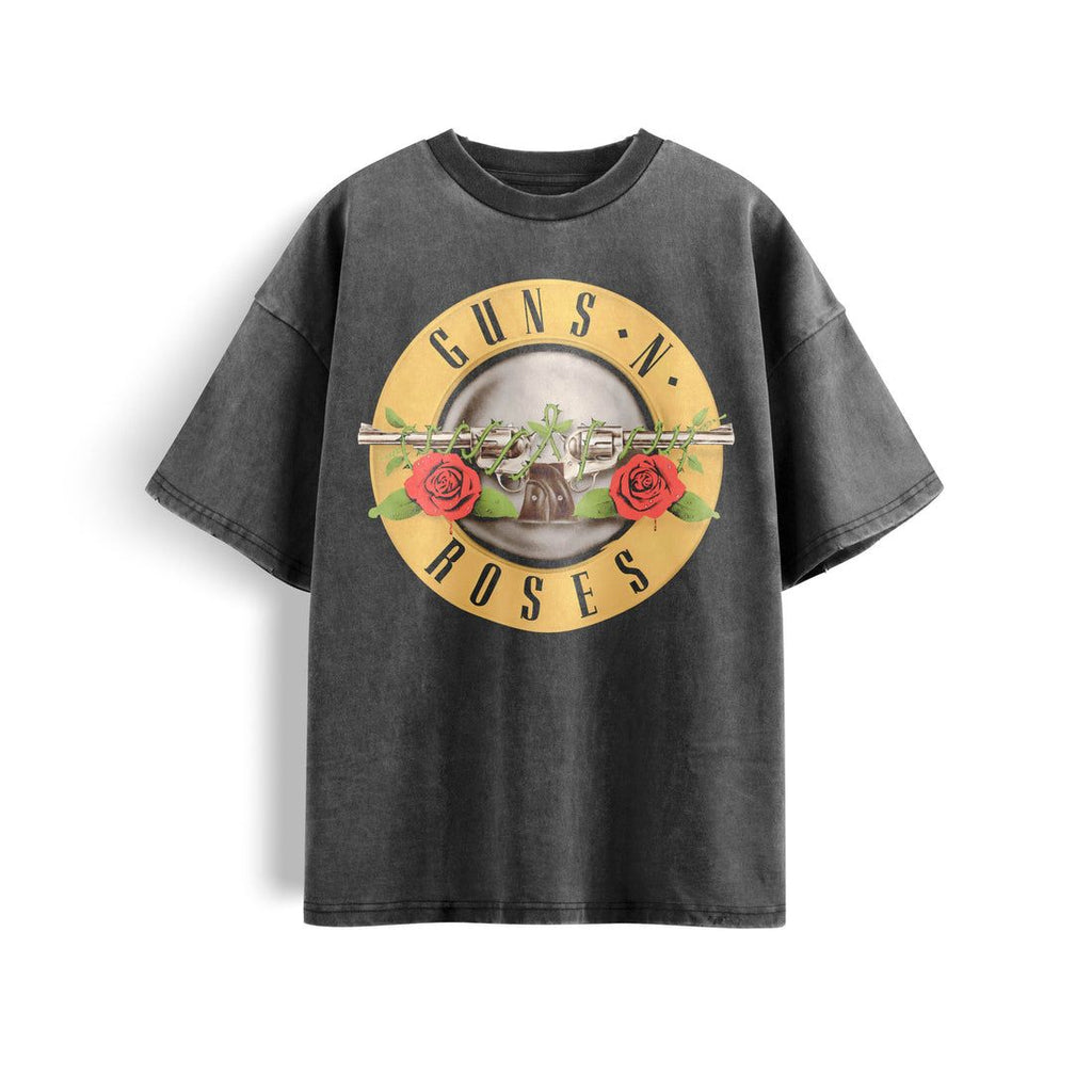 gun n roses washed oversized tshirt