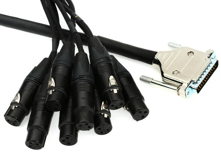 Mogami Gold DB25-XLRF-15