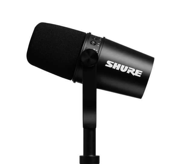 SHURE MV7-K BROADCAST USB MICROPHONE BLACK