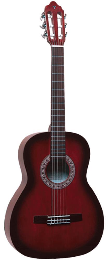 VALENCIA VC101 VALENCIA - ¼ size classical guitar Sunburst RED