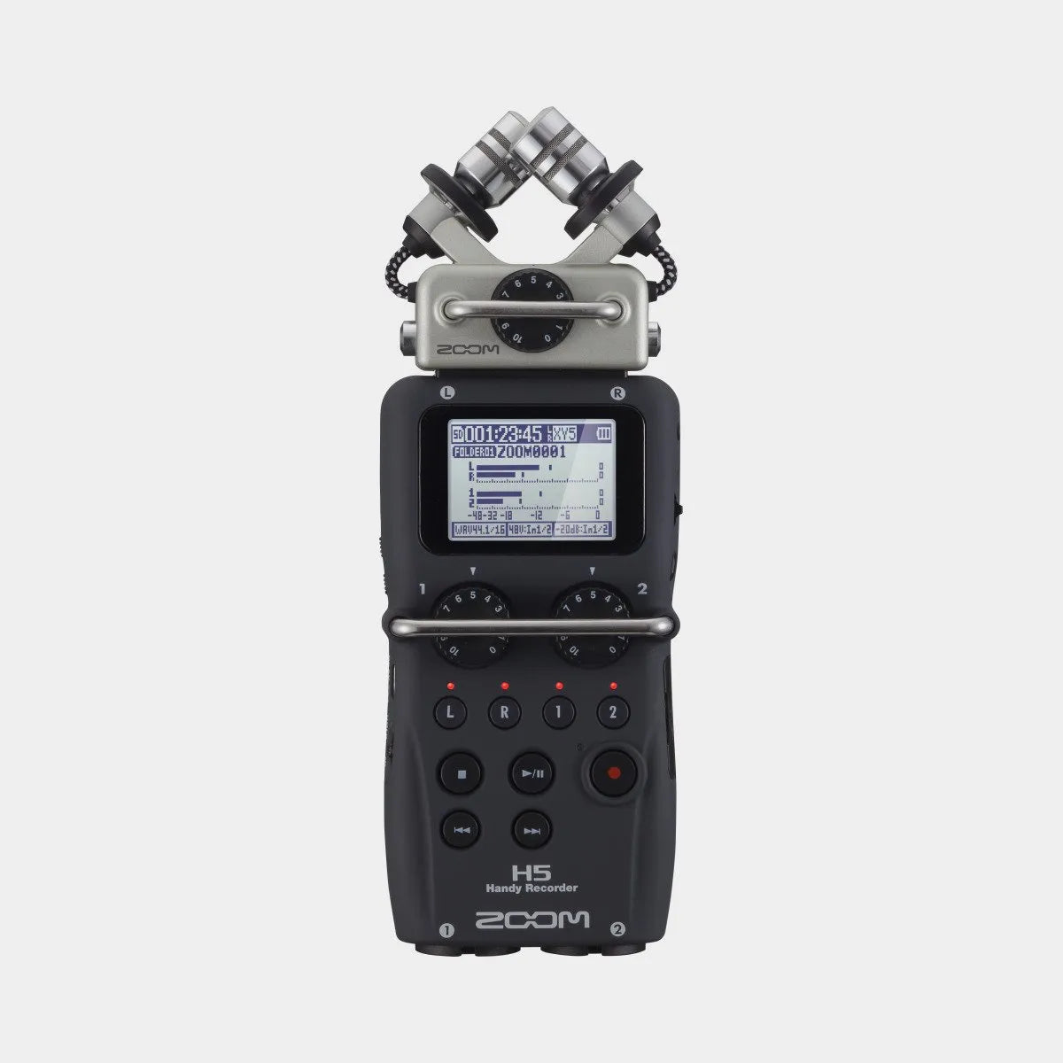 Zoom H5 4-Track Portable Handy Recorder with Interchangeable Capsules