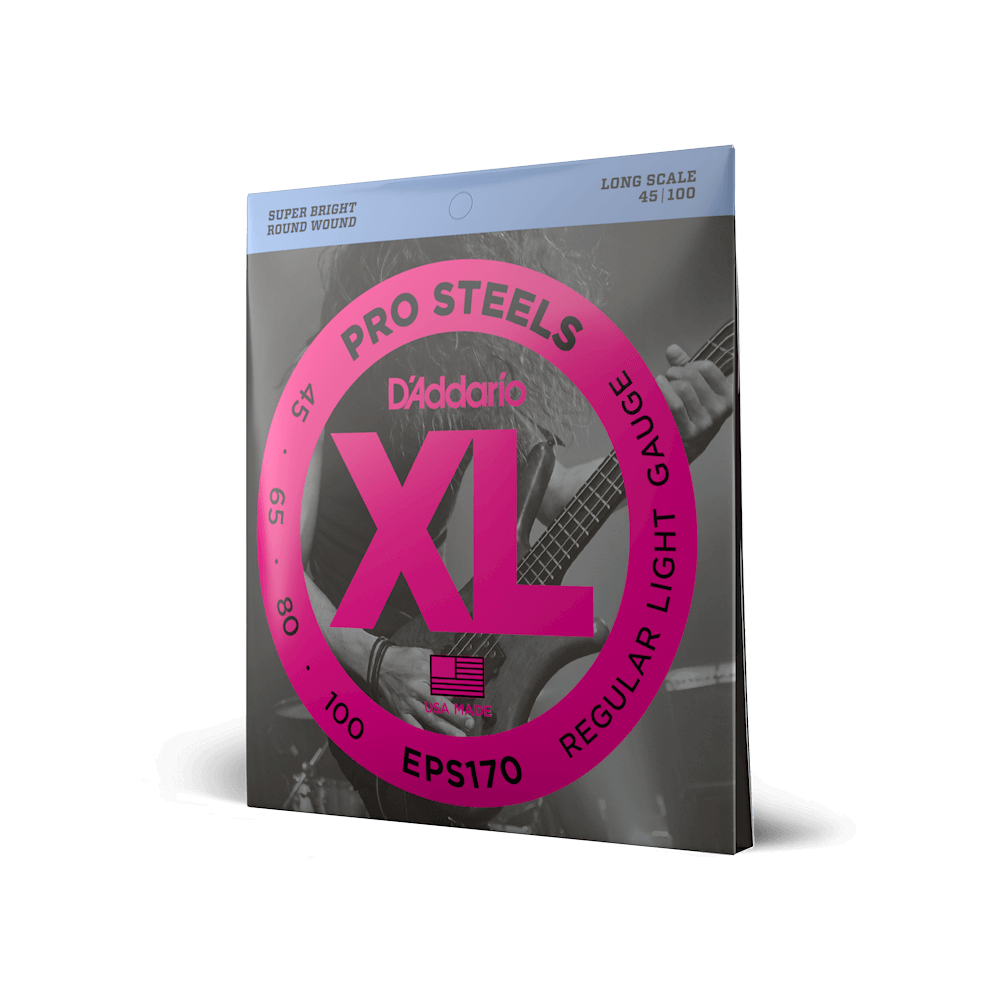 EPS170 D'Addario Pro Steels Bass Guitar Strings