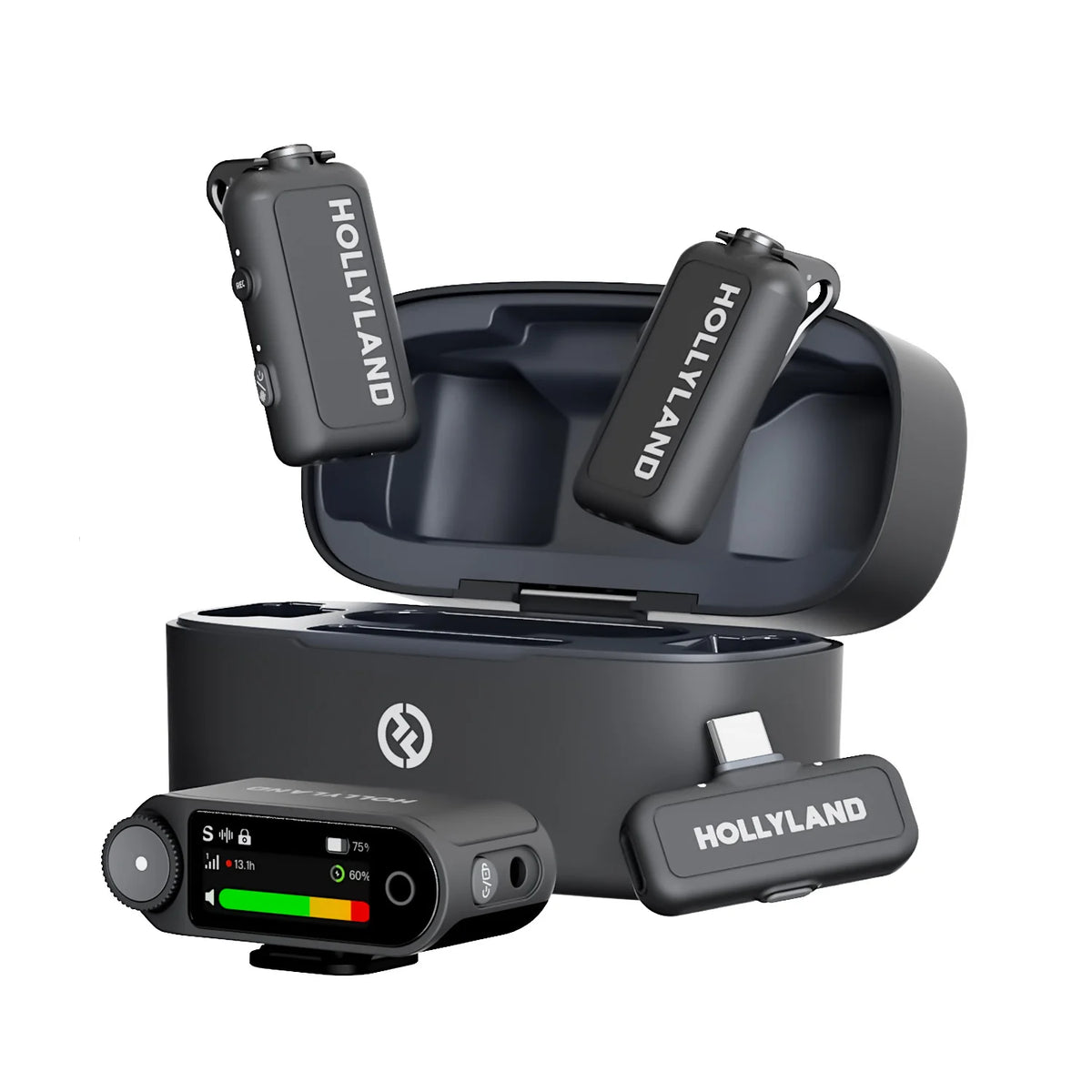 Hollyland ICS-3591 Lark Max 2 Combo – 2- Person Wireless Microphone System