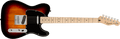 fender Squire Affinity Series Telecaster Maple Fingerboard Black Pickguard 3Color Sunburst
