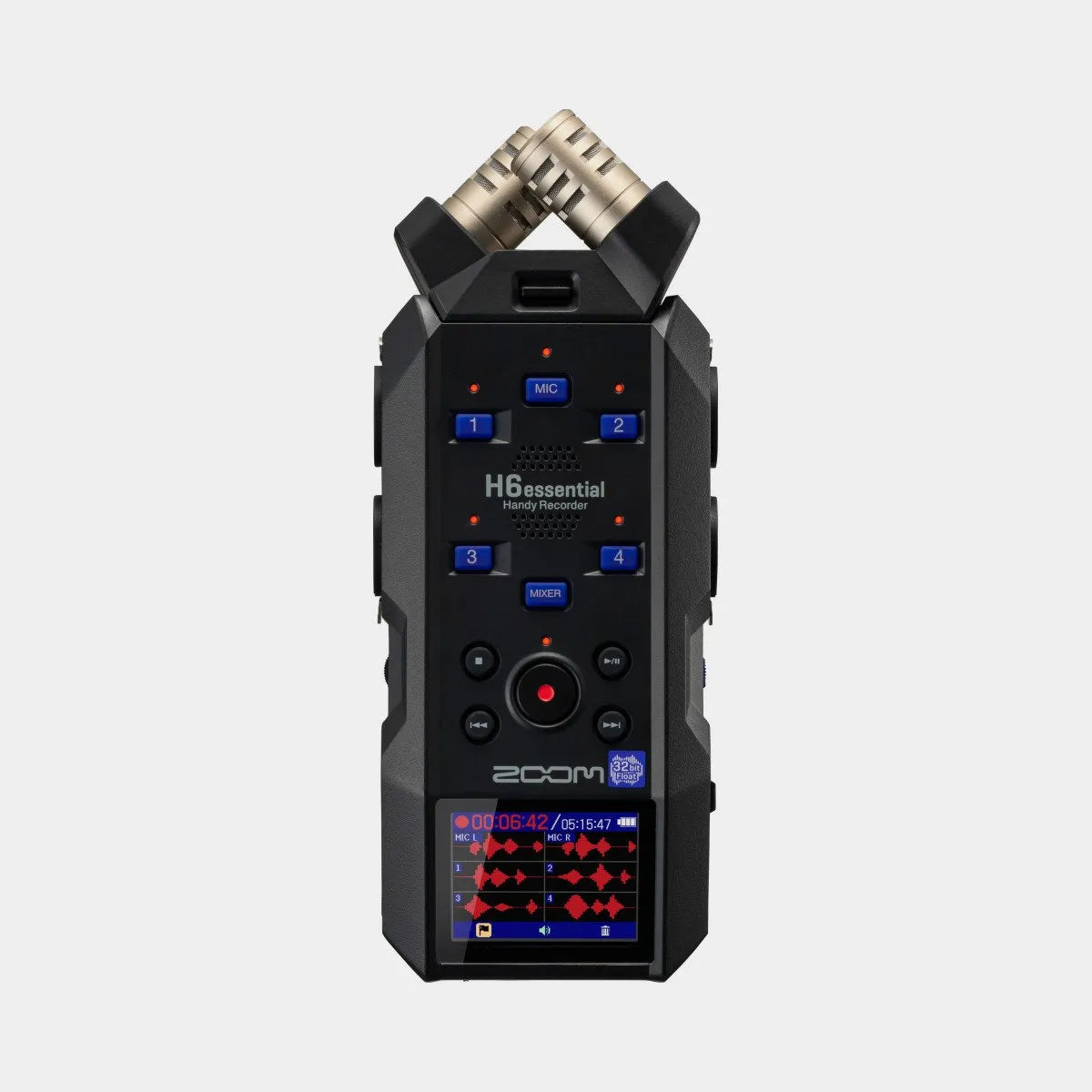 Zoom H6essential 6-Track 32-Bit Float Handy Recorder with Interchangeable Capsules