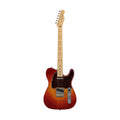 Fender JAPAN LIMITED HYBRID II TELE FLAME SUNSET ORANGE/MAPLE Electric Guitar