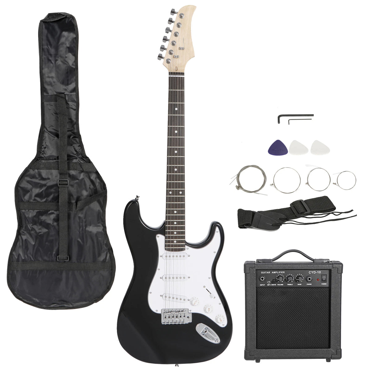 BELLATOR ELECTRIC GUITAR PACKAGE black