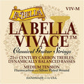 La Bella VIV-M Vivace Fluorocarbon Silver-Plated wound- Medium and Hard Tension Classical Guitar String