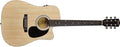 fender Squire SA105CE Dreadnought Cutaway Stained Hardwood Fingerboard Natural