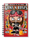 gun n roses pop art notebook