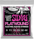 Ernie Ball Super Slinky Flatwound Electric Guitar Strings 9-42 Gauge (P02593)