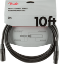 Fender Professional Series Microphone Cable 10 Black
