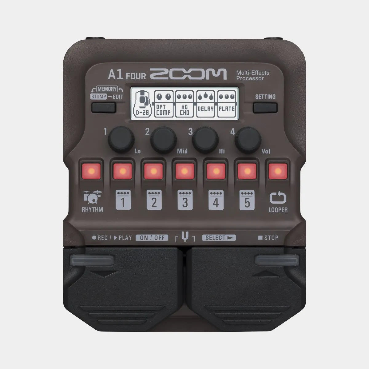 Zoom A1 Four Acoustic Multi-Effects Processor for Guitar, Sax, Violin & More
