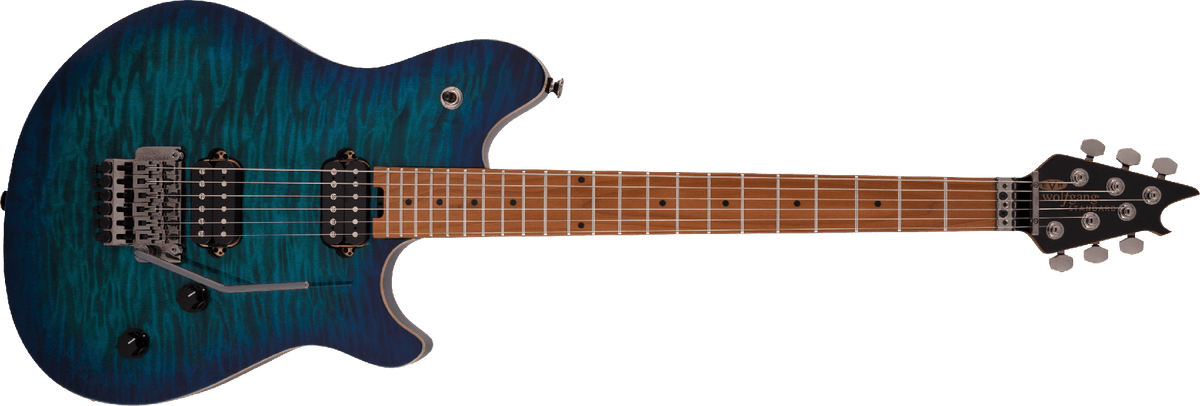 EVH Wolfgang WG Standard QM Baked Maple Fingerboard Chlorine Burst