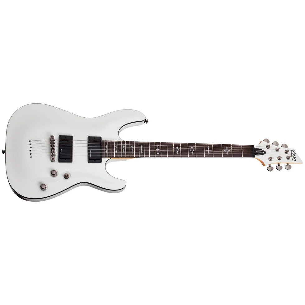 Schecter Diamond Series Demon-6, Vintage White VWHT