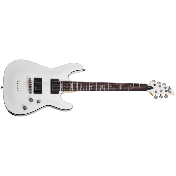 Schecter Diamond Series Demon-6, Vintage White VWHT