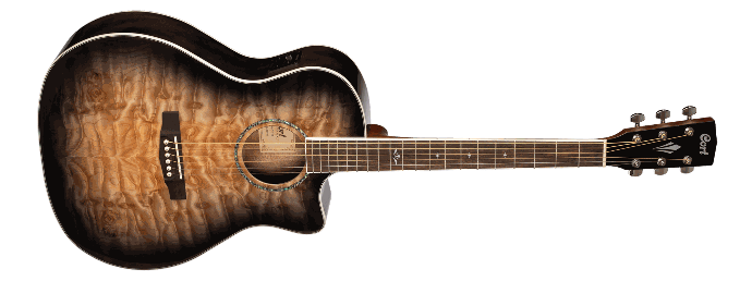 GA-QF Cort Grand Regal Electro-Acoustic Guitar