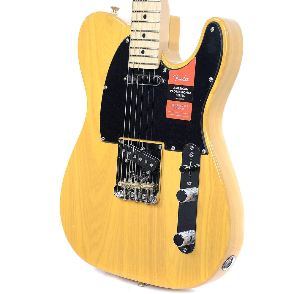 Fender American AM PRO TELE DLX SHAW MN NAT ELECTRIC GUITAR